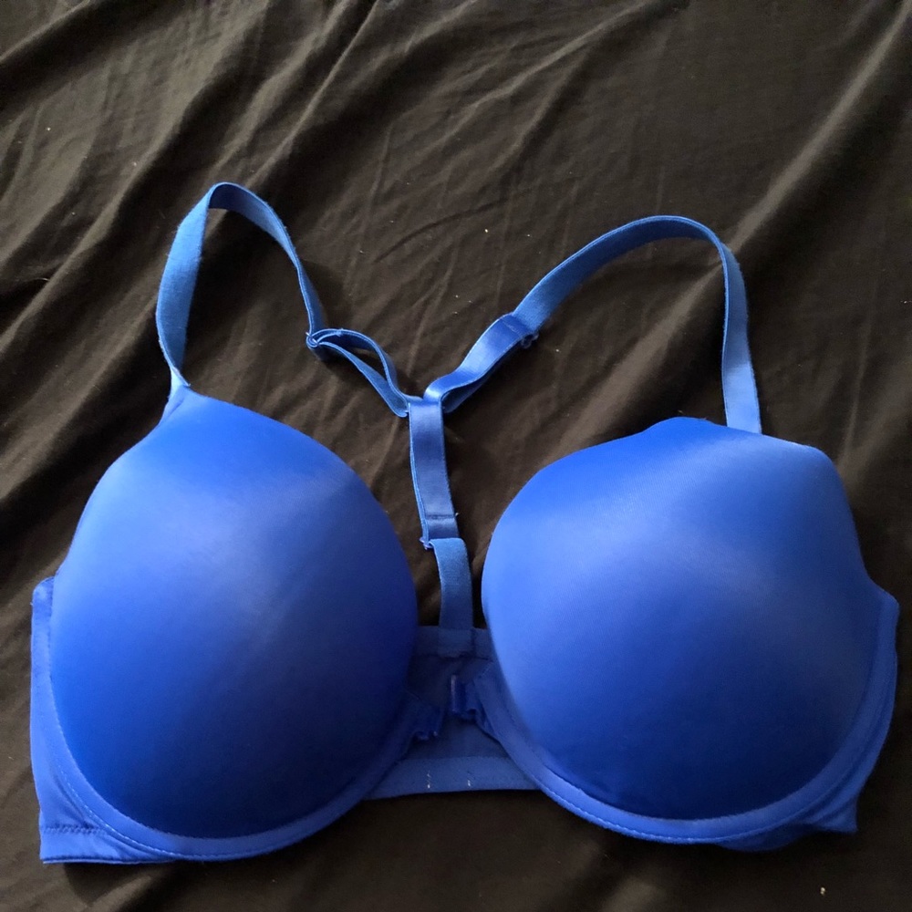 Pink tback bra